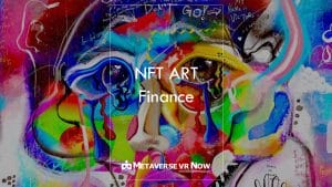 NFT art painting for sale on metaverse
