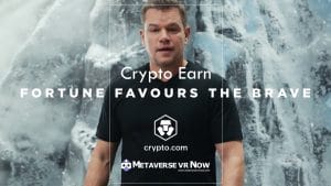Matt Damon asks what is crypto earn