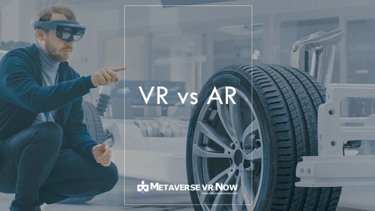 What is the biggest difference between AR and VR?