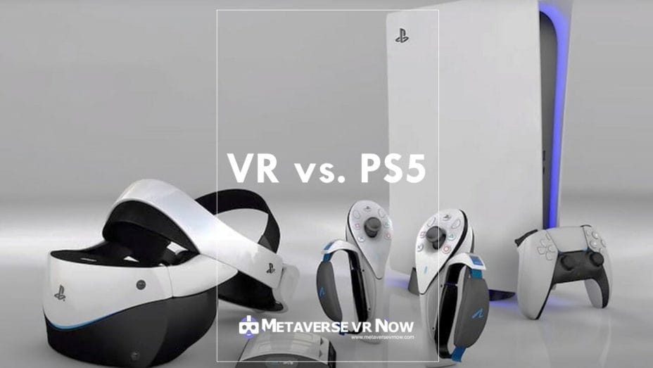 Playstation console and VR headset