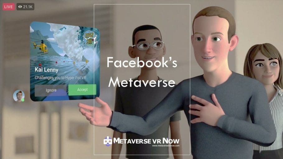 Facebook Virtual Reality Metaverse; Explained, Examples, Devices, Vision